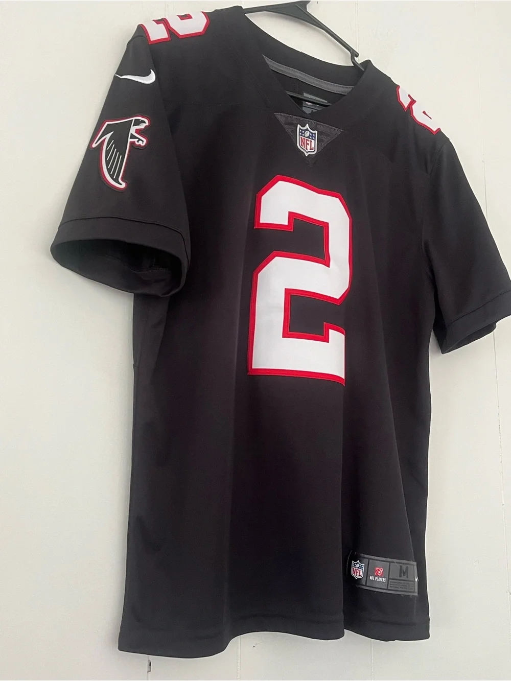 Nike Matt Ryan Atlanta Falcons Black Jersey Dri-Fit On Field Size Medium